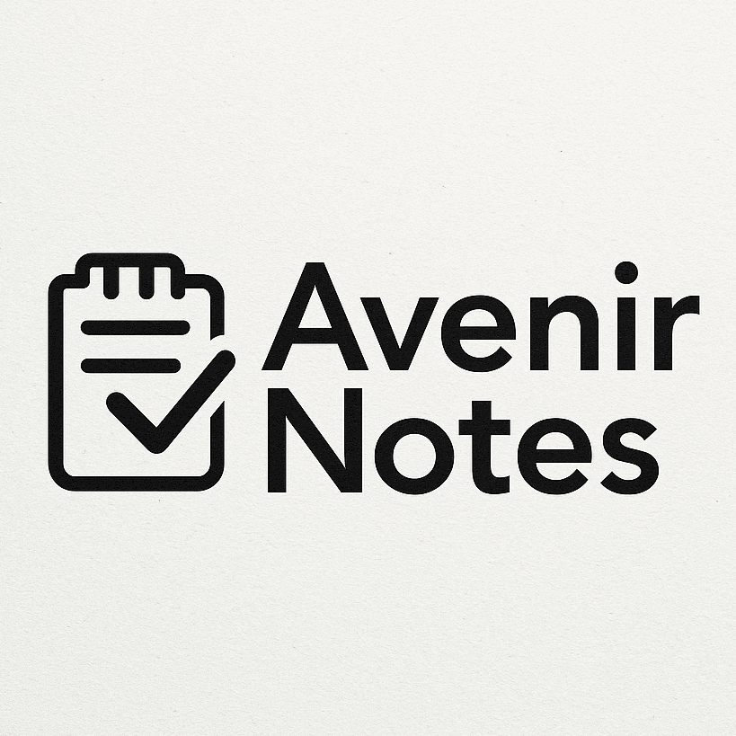 Avenir Notes