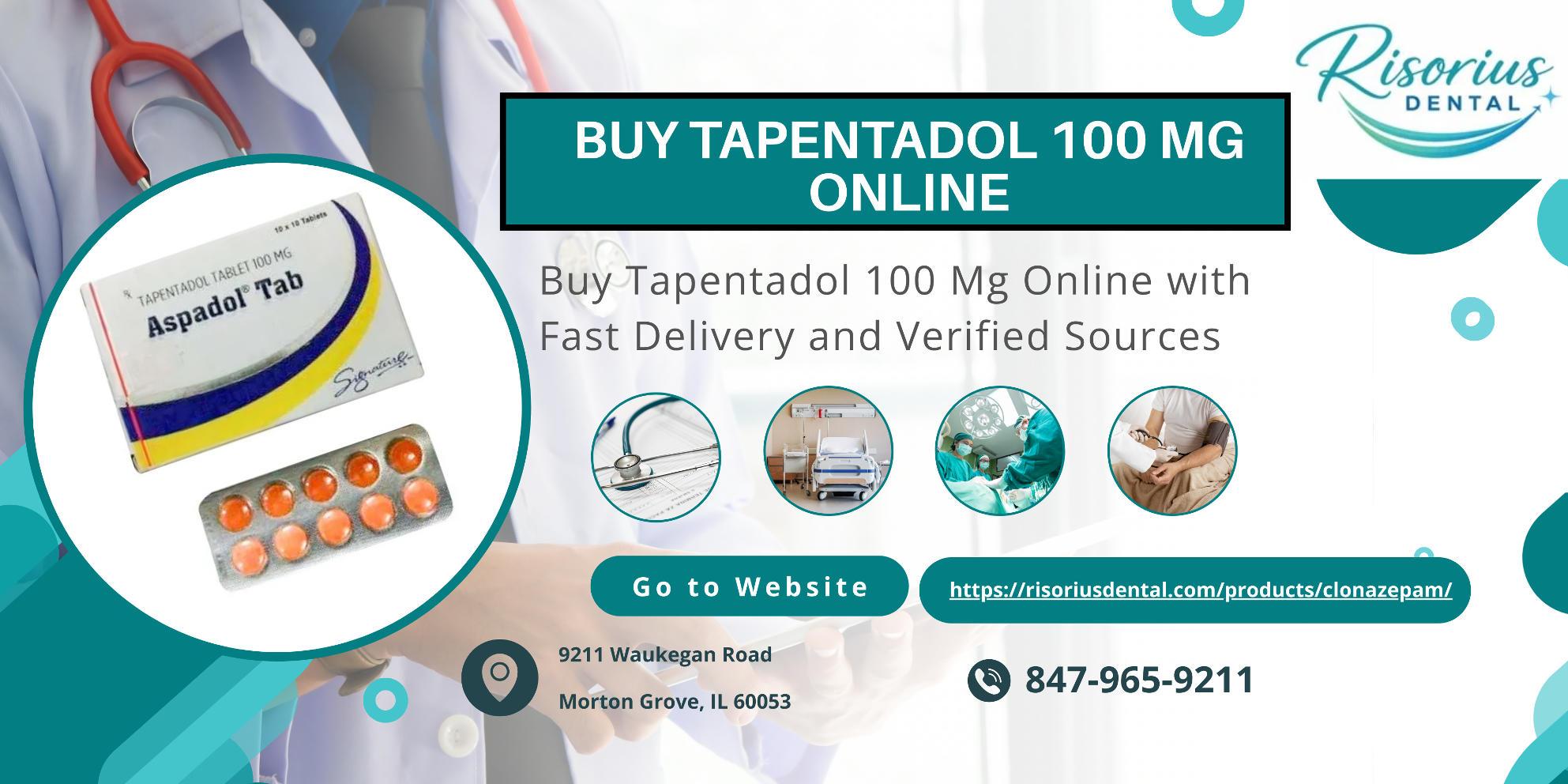 Buy Tapentadol 100 mg online