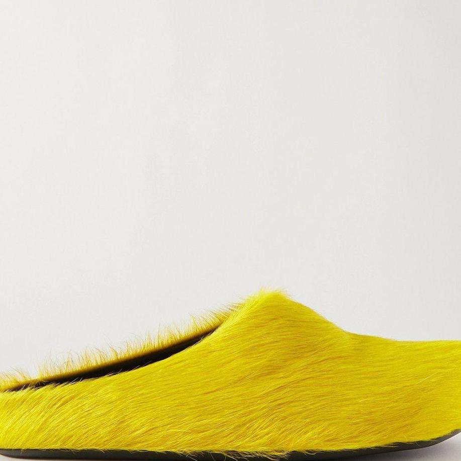 Yellow Marni  Slides